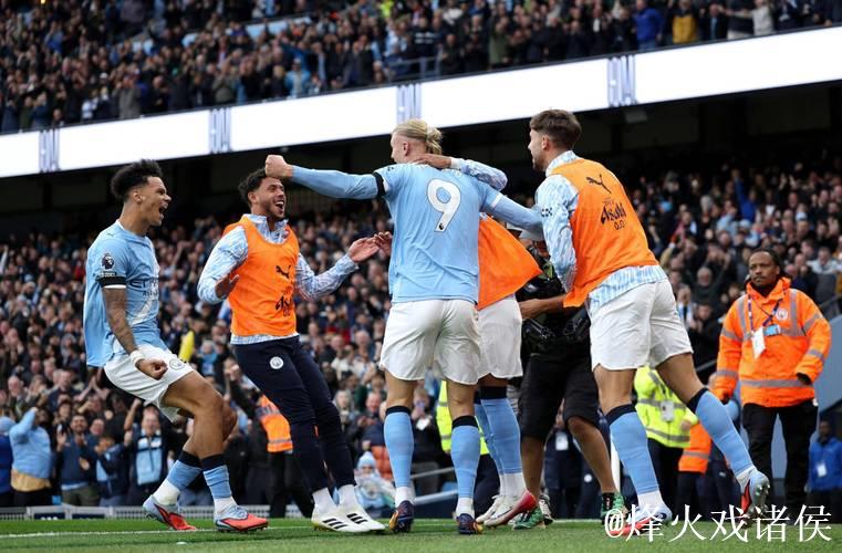 神级表现！哈兰德轰入36球，曼城3-0大胜水晶宫，距阿森纳仅差2分